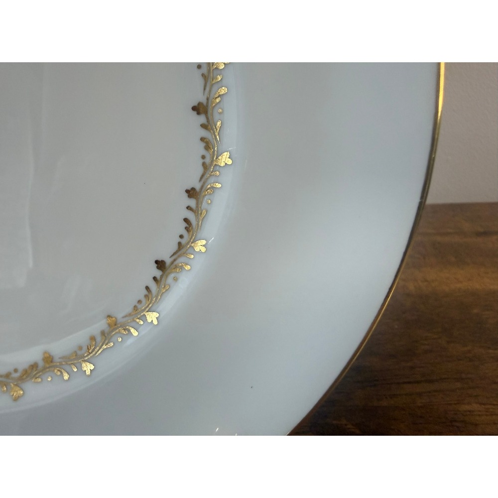 Coalport Cornet Side Plate Gold Trim English Bone China Dessert Plate - Picture 3 of 7
